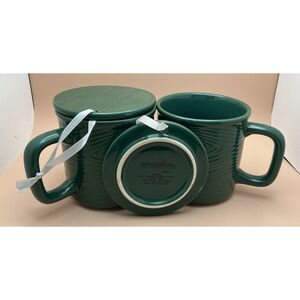 temp-tations 16 oz Woodlands Mugs w/‎ Lids, NEW no Box